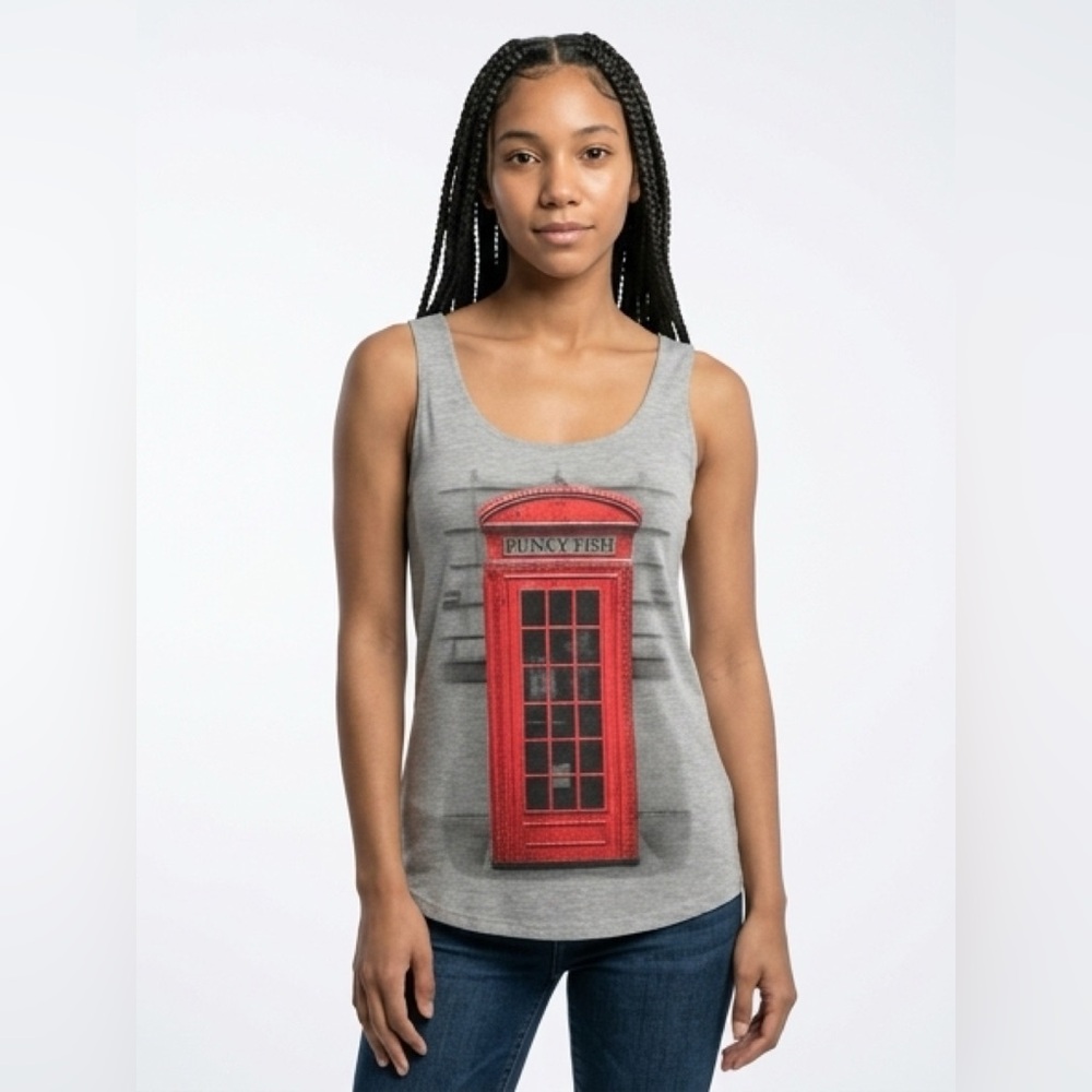 Punky Fish Sleeveless Top
